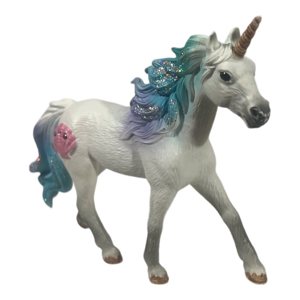 Schleich Rainbow Jeweled Horse Unicorn Figure Shell Bayala D1-27